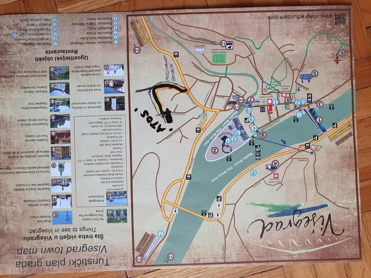 Apartman "Athos" Prizemlje Višegrad Eksteriør bilde